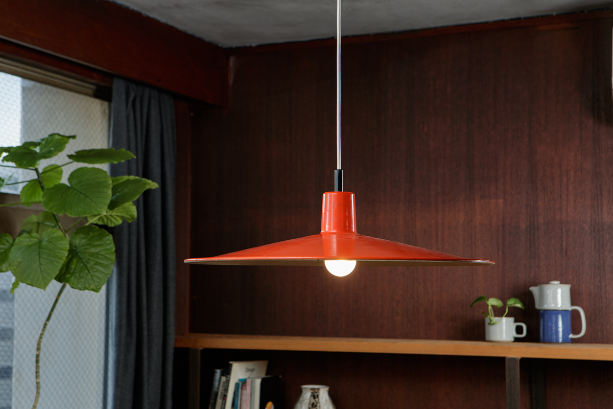 スチール製 レトロペンダントライト オレンジ – store by roovice スチール製 レトロペンダントライト オレンジ – store by roovice