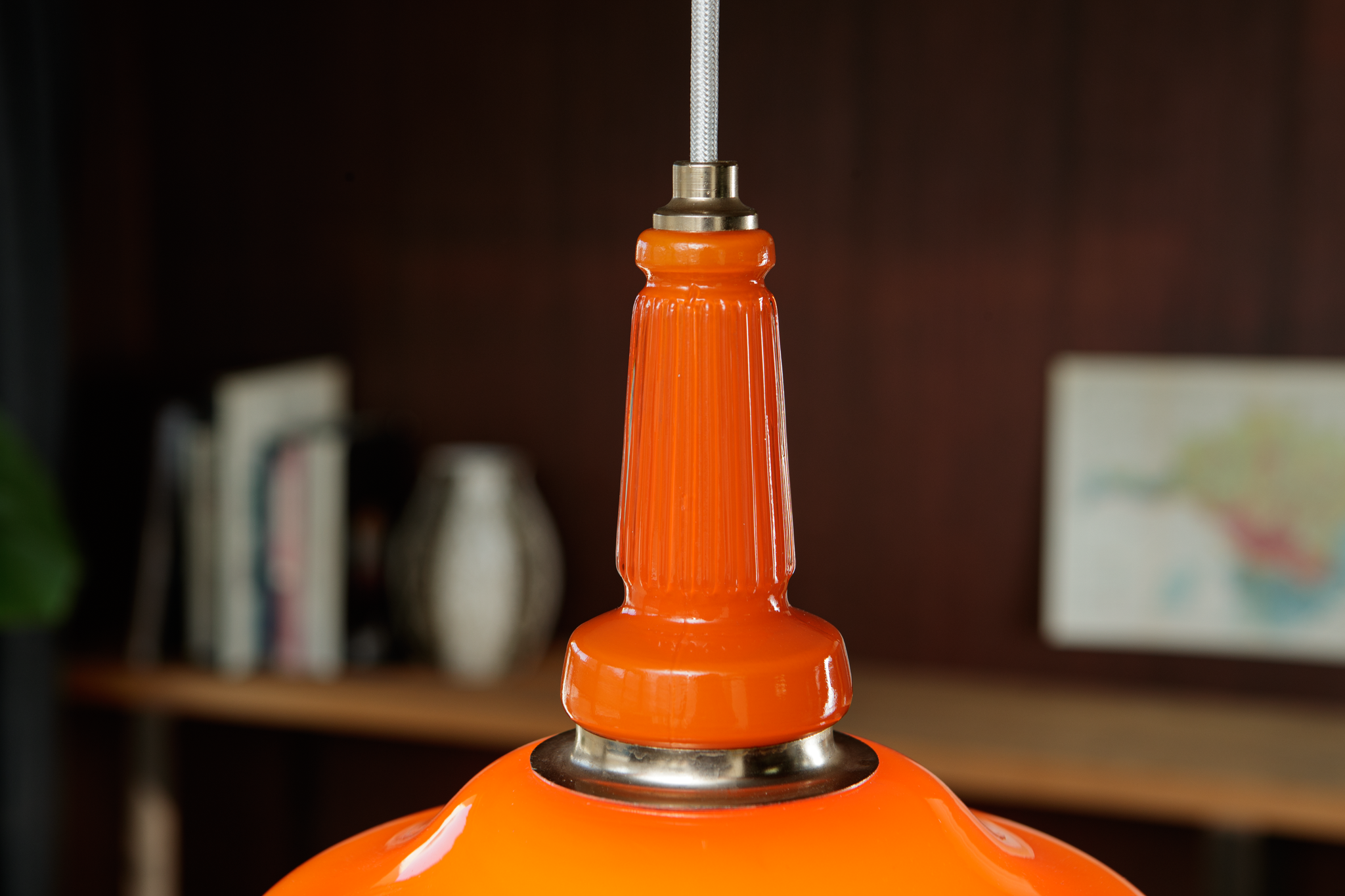 ナショナル ガラス製 レトロペンダントライト オレンジ – store by roovice ナショナル ガラス製 レトロペンダントライト オレンジ – store by roovice