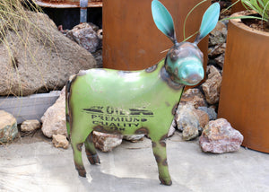 Recycled Metal Blue Donkey